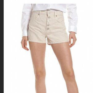 Reformation Amy Button Fly High Rise Jean Shorts